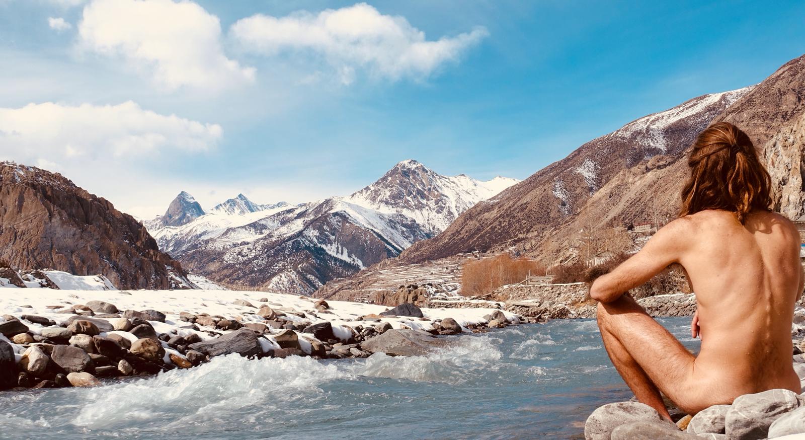 Himalaje Nepal v januar 2019