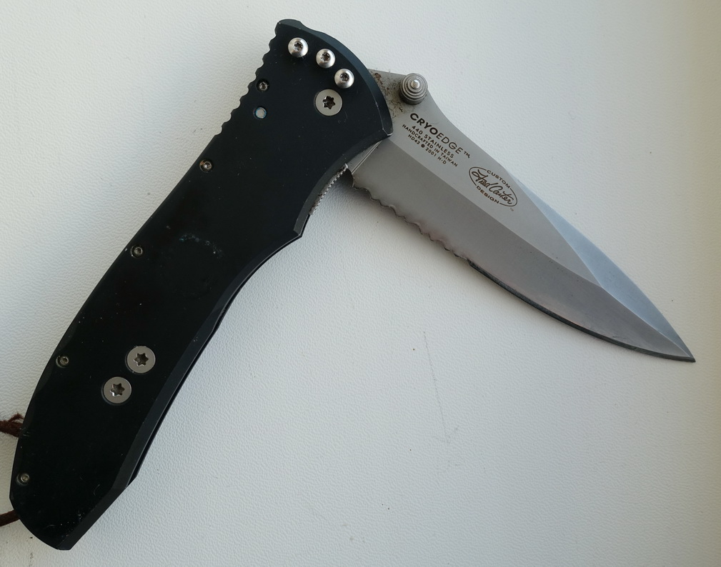 nož Harley Davidson Cryo Edge Custom Fred Carter Design